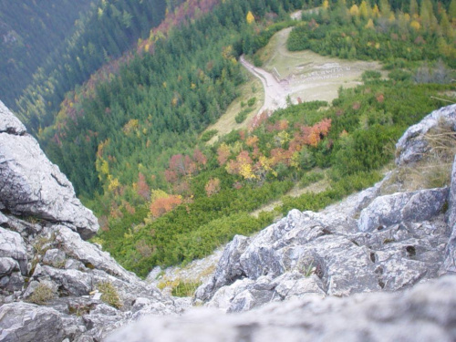 Widok ze szczytu.