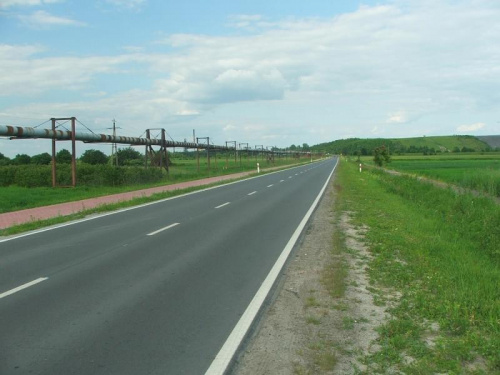 Droga z Puchaczowa do Bogdanki #Puchaczów #Bogdanka #droga #szosa