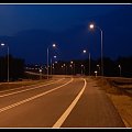 #drogi #place #ulice #noc #latarnia #mosty #wiadukty #Międzyrzecz