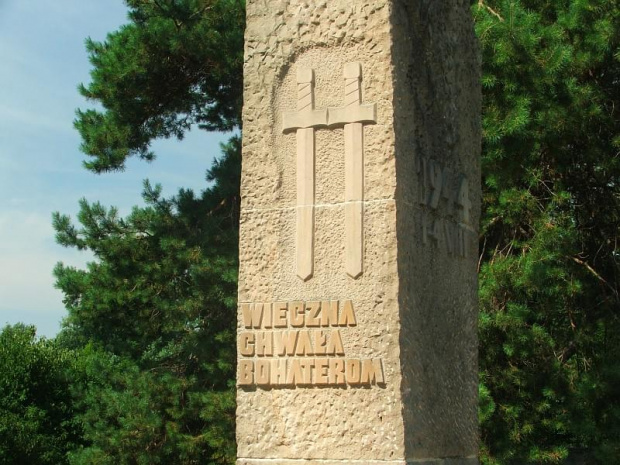 Pomnik "Wieczna Chwała Bohaterom" przy szosie z Puław do Dęblina #pomnik #pomniki