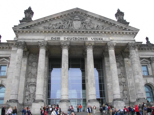 Budynek Parlamentu Niemiec - Reichstag #Berlin