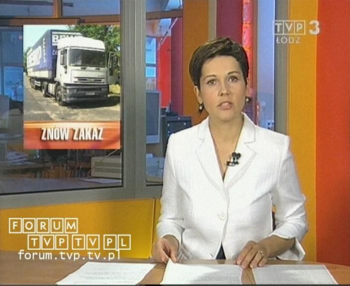 2006.07.27 - ŁWD (Łódzkie Wiadomości Dnia) - Edyta Lewandowska. Więcej na: www.forum.tvp.tv.pl