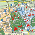Plan miasta Bad Oeynhausen