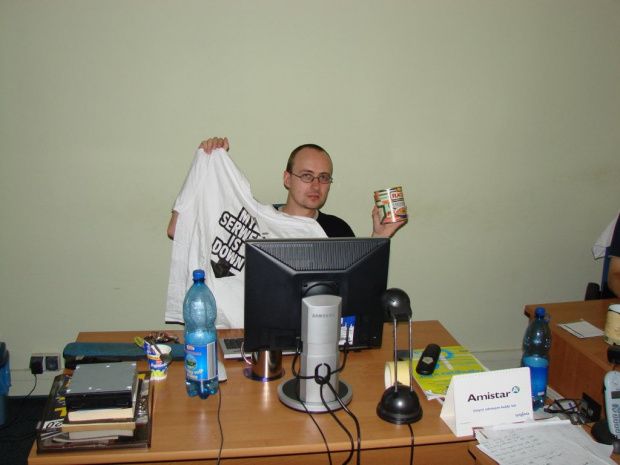 "My server is down" czyli koszulki na dzień administratora #DzieńAdministratora