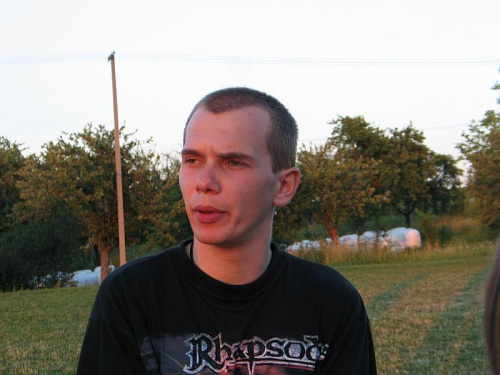 Animator Michal probuje zachowac powage ;) #OazaONDWolaŁużańska2006