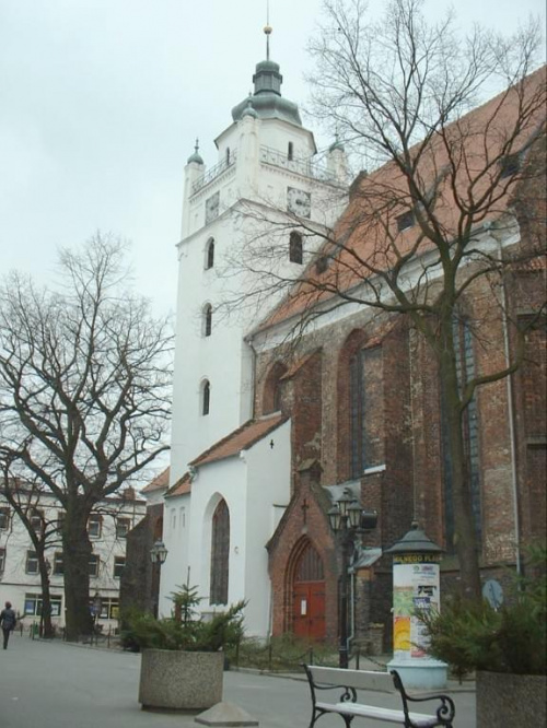 Wieża koscielna udostępniona jest dla turystów, można z niej podziwiać ładna panoramę miasta. #MiastoKluczbork