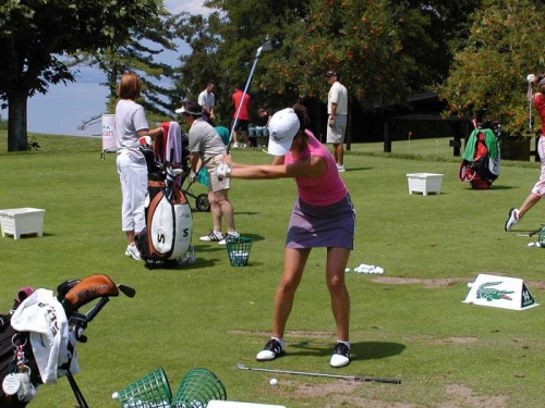 Michelle Wie at
11th Evian Masters
21 - 24 July, 2004
Evian Masters Golf Club
Haute - Savoie, France