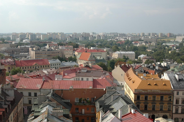 Zdjęcia Lublina z Wieży Trynitarskiej #Lublin