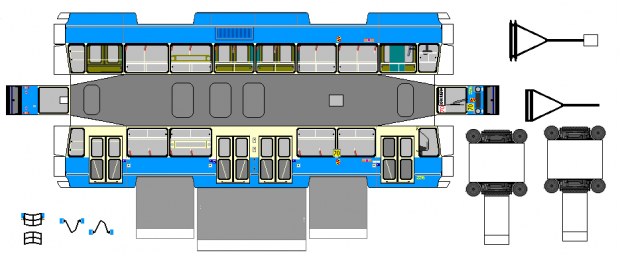 #MPK #KomunikacjaMiejska #rysunek #model #autobus #paperbus