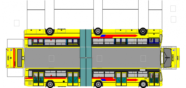 #MPK #KomunikacjaMiejska #rysunek #model #autobus #paperbus #tramwaj