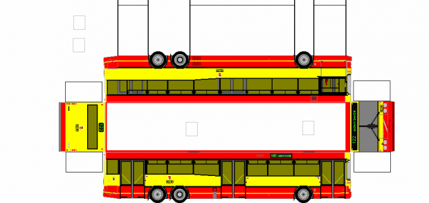 #MPK #KomunikacjaMiejska #rysunek #model #autobus #paperbus #tramwaj