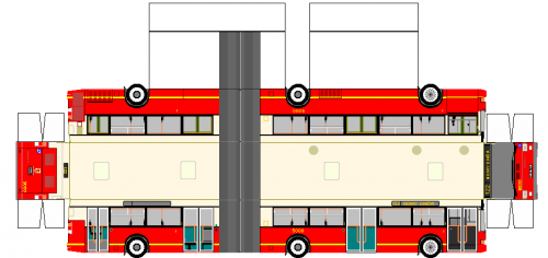 #MPK #KomunikacjaMiejska #rysunek #model #autobus #paperbus #tramwaj