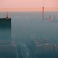 Warsaw, misty moirning