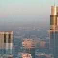 Warsaw, misty morning