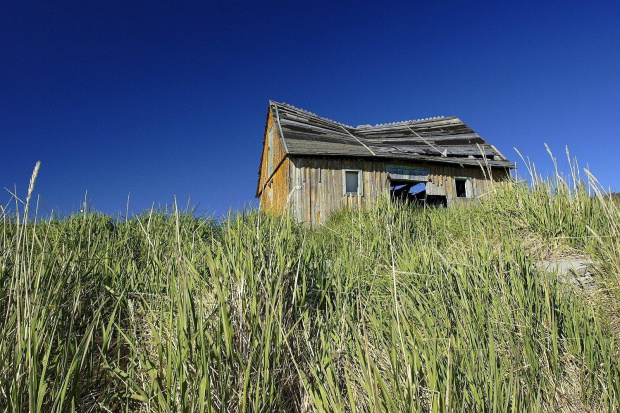 Greenland, Qoornoq - Nuuk, Old Hut