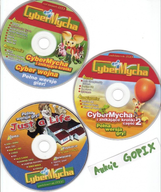 cyber mycha - płyty gratis!