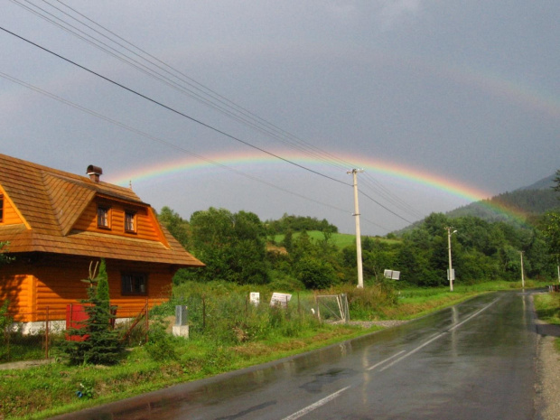 tęcza nad Terchovą