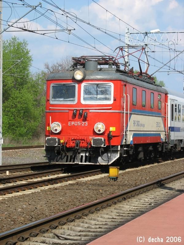 03.05.2006 - Rzadki gość w Rzepinie EP05-23 z EC BWE 44