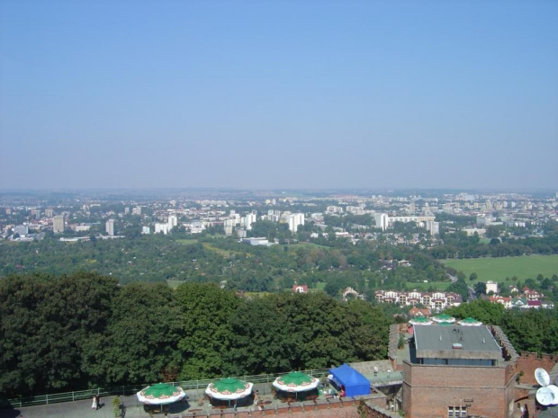 Kopiec Kosciuszki - panorama #Kraków #Miasto #Wawel #Sukiennice