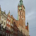 Ratuszu - Wiekowa gotycko  renesansowa budowla, usytuowana na styku ulicy Długiej i Długiego Targu, dominuje nad panorama Drogi Królewskiej, najbardziej reprezentacyjnego traktu zabytkowej częsci miasta. #Gdańsk #Miasto #Port #Stocznia #Żuraw