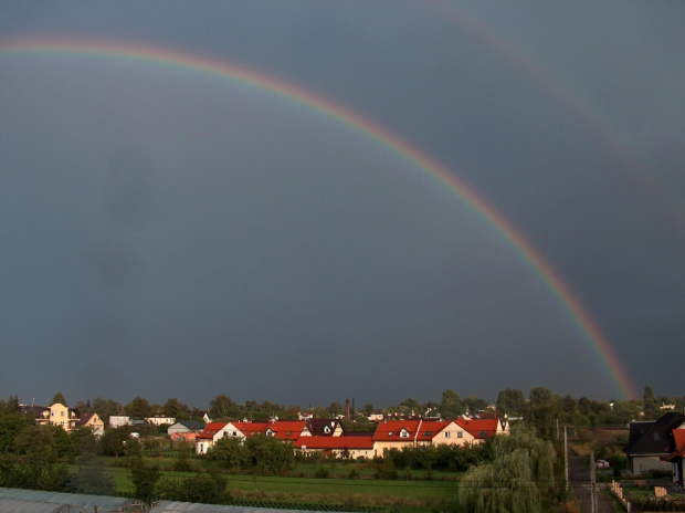 Tęcza nad Szczepankowem