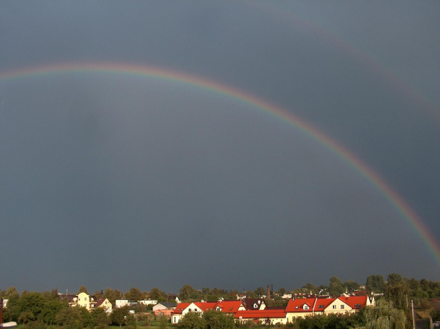 Tęcza nad Szczepankowem