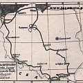 Komarem dokoła Polski 3200km po polsce w 1964r.