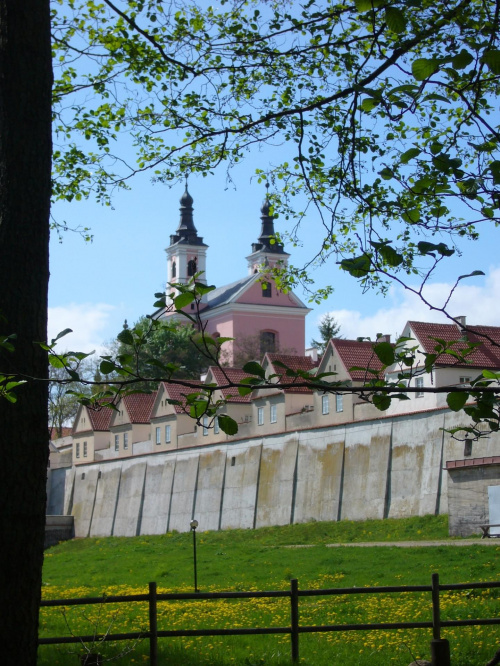 widok na klasztor