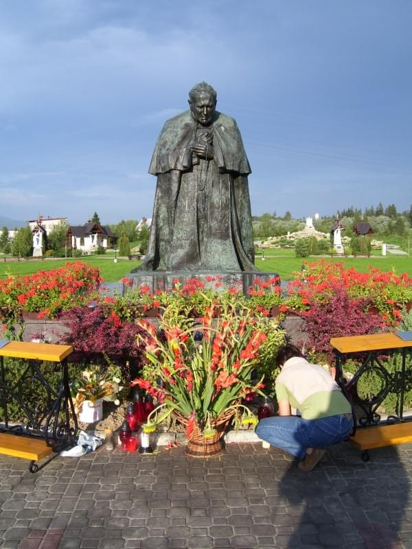 Ludźmierz pamięta, że był tu Jan Paweł II Wielki