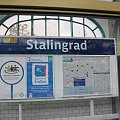 Paris 08.2006 stacja metra. #Paris #Paryż #Stalingrad #metro #stacja