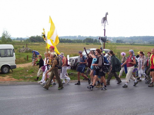 Wyjście z Nowego Miasta: środek Jajecznicy.