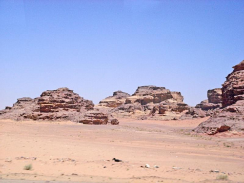 Jordania -Pustynia Wadi Ram