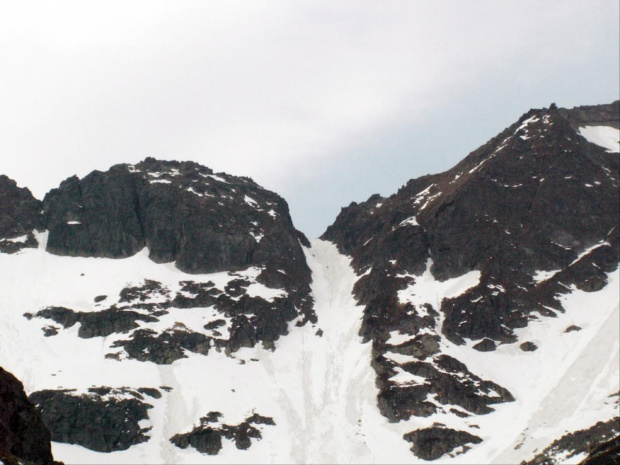 Przełęcz nad wrotami i Stawy Staszica. #Tatry #czerwiec #MorskieOko