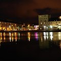 Galway nocą ujęcie nastepne z koleii ;-)