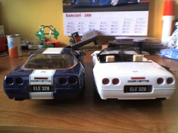 Chevrolet Corvette C4 Grand Sport vs. Corvette C4 ZR-1 #chevrolet #chevy #corvette #GrandSport #maisto #model