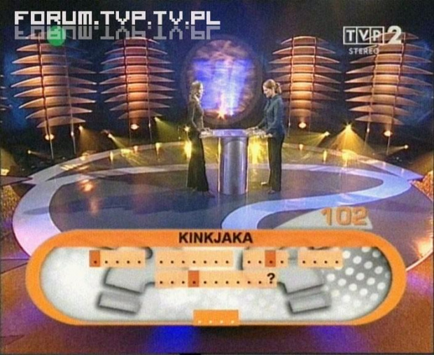 2006.09.18 - Oto jest pytanie, TVP2. W wersji francuskiej teleturniej emituje TV5 Monde (''Télé la question''). Więcej na www.forum.tvp.tv.pl.