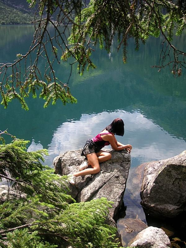 Morskie Oko. Nimfa.