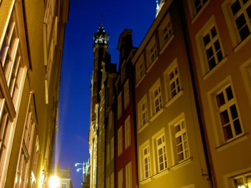 Gdańsk wieczorowa pora #Gdansk #kamieniczki #zabytki #noc