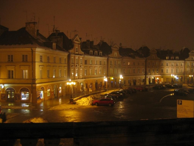 Lublin w wieczornej mgle, przed swietami, grudzien 2005 #LublinWieczorMgłaMgla