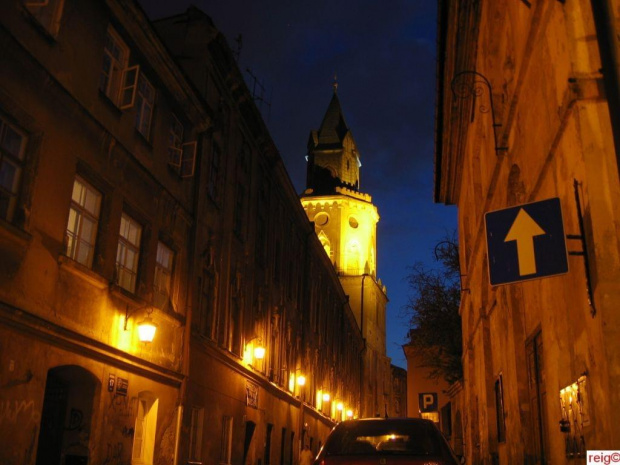 Lublin- Stare Miasto wieczorem, sierpien 2006 #LublinWieczorStareMiasto