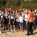 Sztafetowe Biegi Przełajowe po plaży w Sopocie. Organizator sopocki MOSiR #Sp9WSopocie