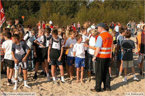 Sztafetowe Biegi Przełajowe po plaży w Sopocie. Organizator sopocki MOSiR #Sp9WSopocie