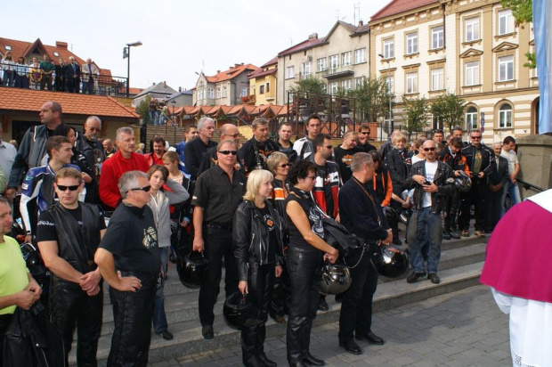 Motocyklowa Msza Święta na zakończenie sezonu - Bochnia 2006 #Bochnia #harley #motocykl #msza