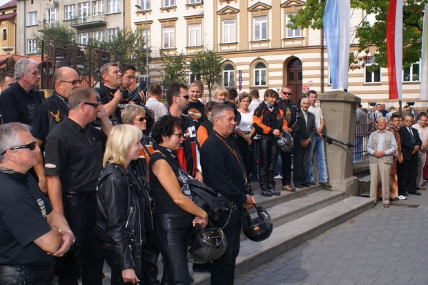 Motocyklowa Msza Święta na zakończenie sezonu - Bochnia 2006 #Bochnia #harley #motocykl #msza