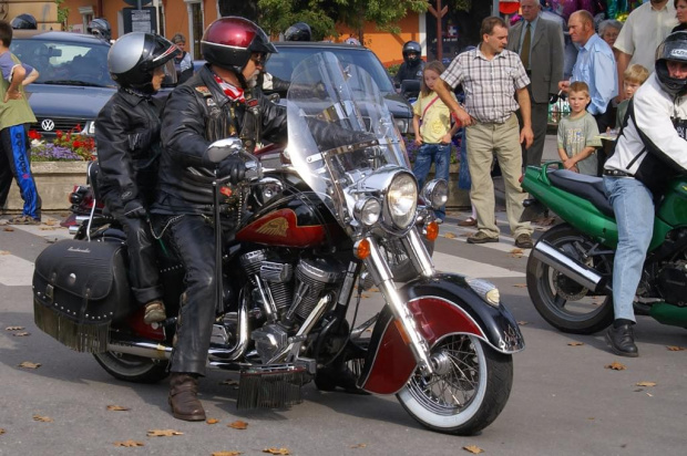 Motocyklowa Msza Święta na zakończenie sezonu - Bochnia 2006 #Bochnia #harley #motocykl #msza