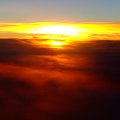 z samolotu #słońce #niebo #chmury