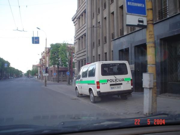 Kaunas (Kowno) - zdjęcia zrobione pomiędzy 4.00 a 5.00 nad ranem