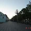 Kaunas (Kowno) - zdjęcia zrobione pomiędzy 4.00 a 5.00 nad ranem