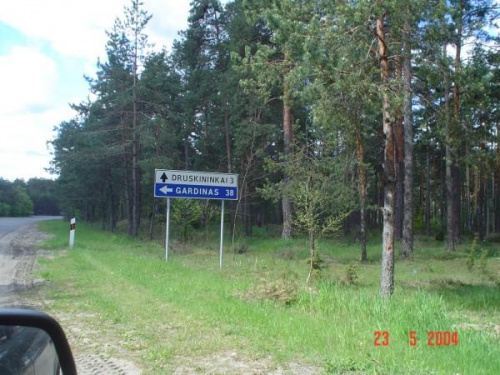 Druskininkai (Druskienniki) - Gardinas - trudno się domyleć jak się nie jest Litwinem - to jest ... Grodno na Białorusi !!!