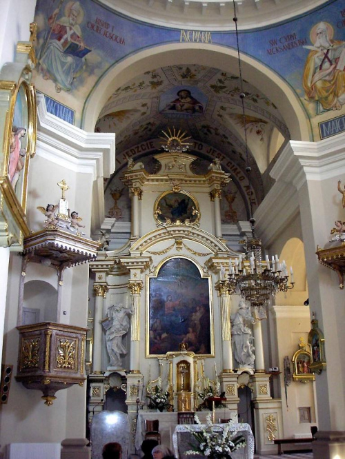Mokobody. Sanktuarium Matki Bożej Budzieszyńskiej - nawa główna